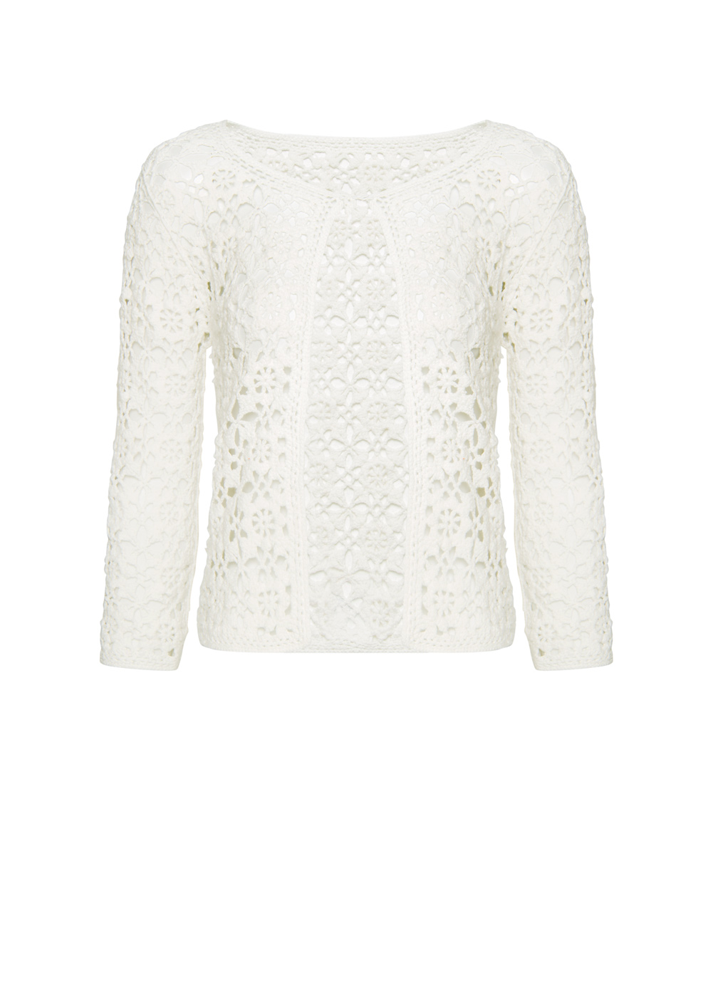 mango white cardigan