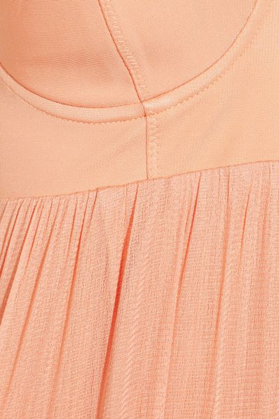 Willow Stretch Silk and Tulle Maxi Dress in Pink | Lyst