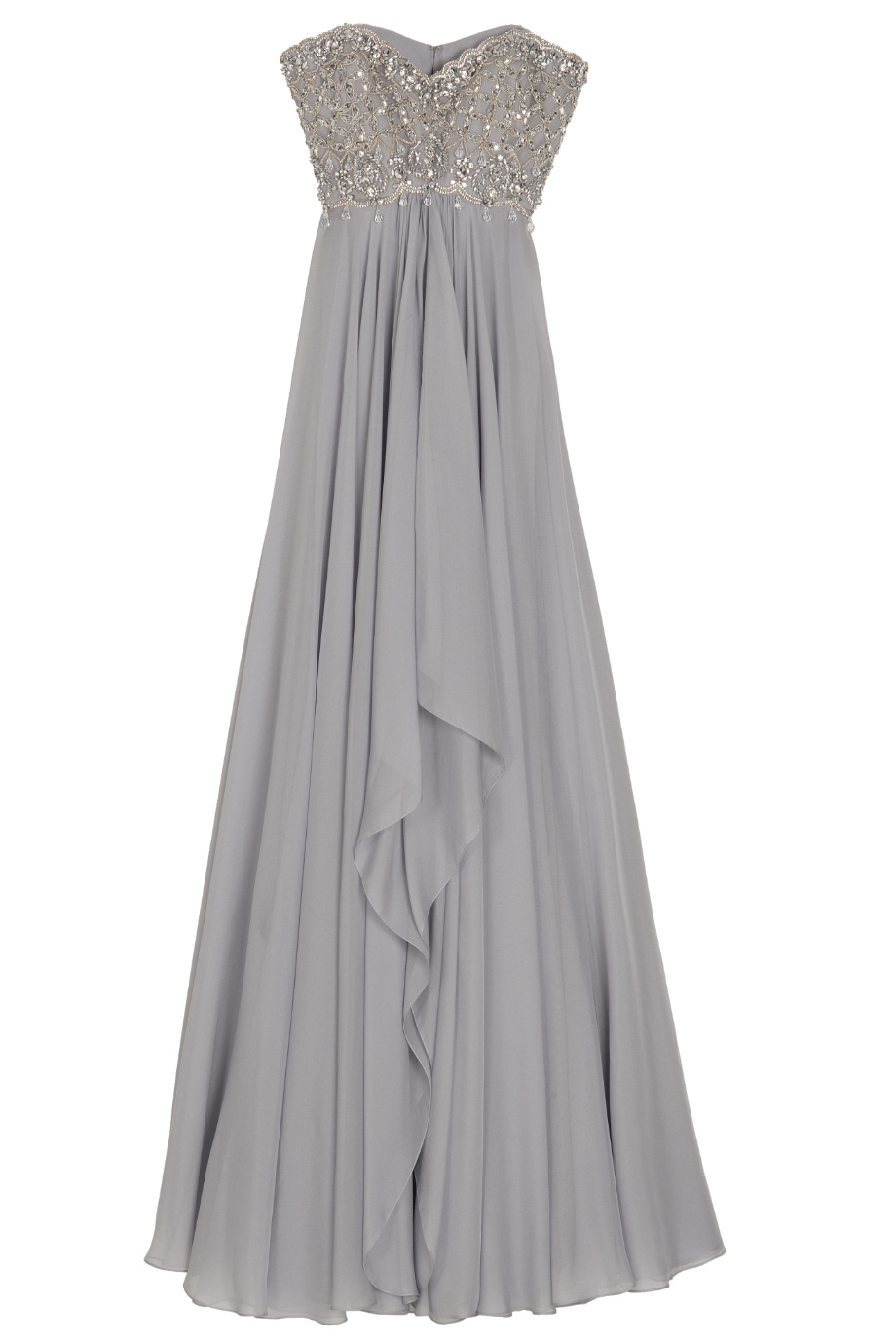 blue marchesa gown