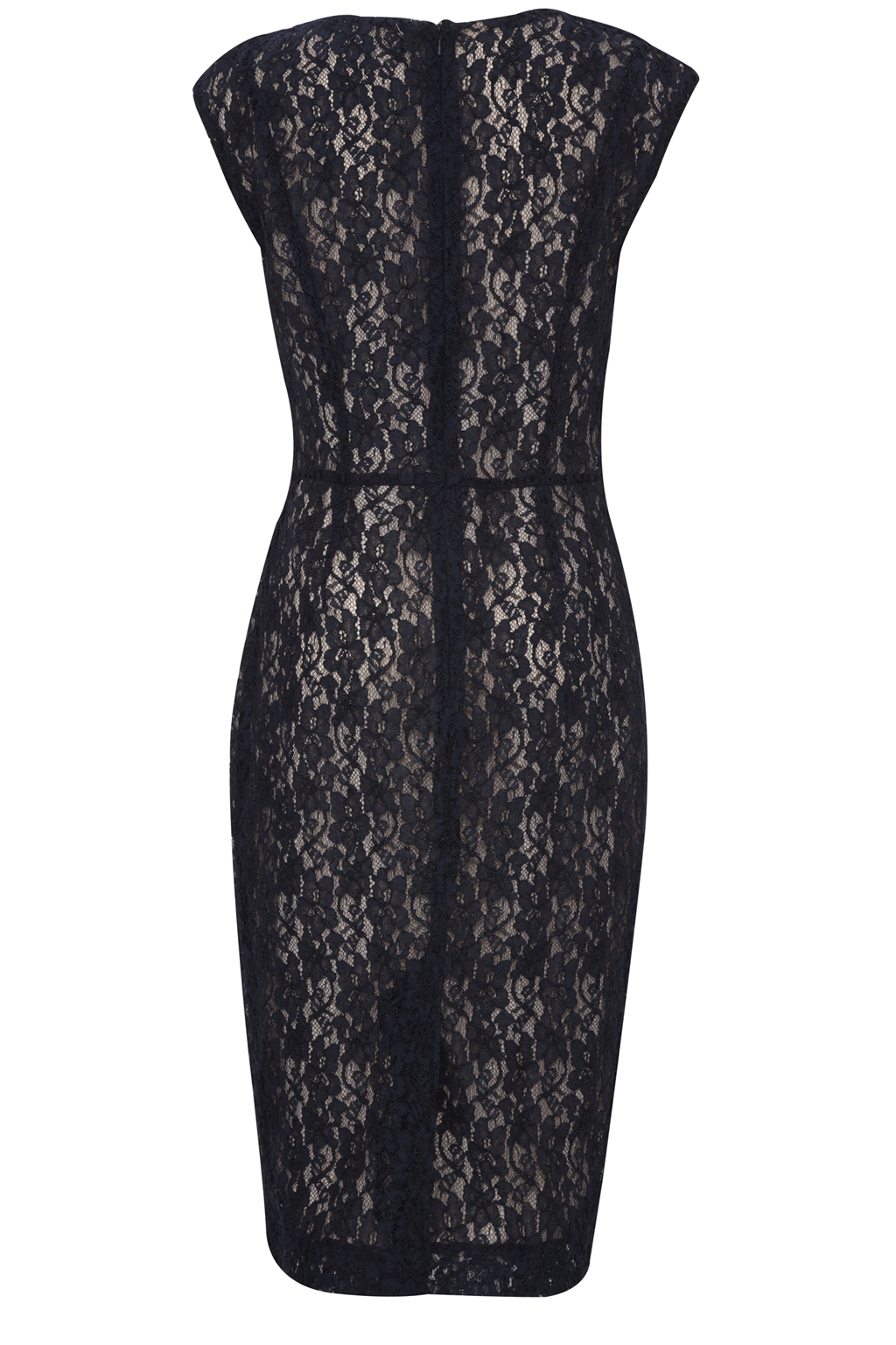 French Connection Angela Lace Dress in Black - Lyst