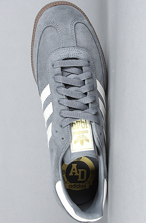 adidas The Samba Suede Sneaker in Grey (Gray) for Men - Lyst
