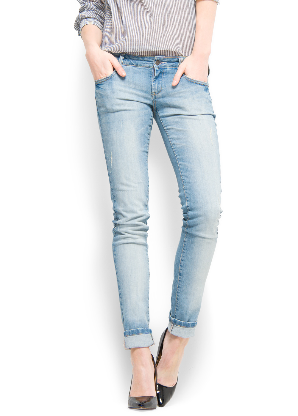 mango bianca jeans