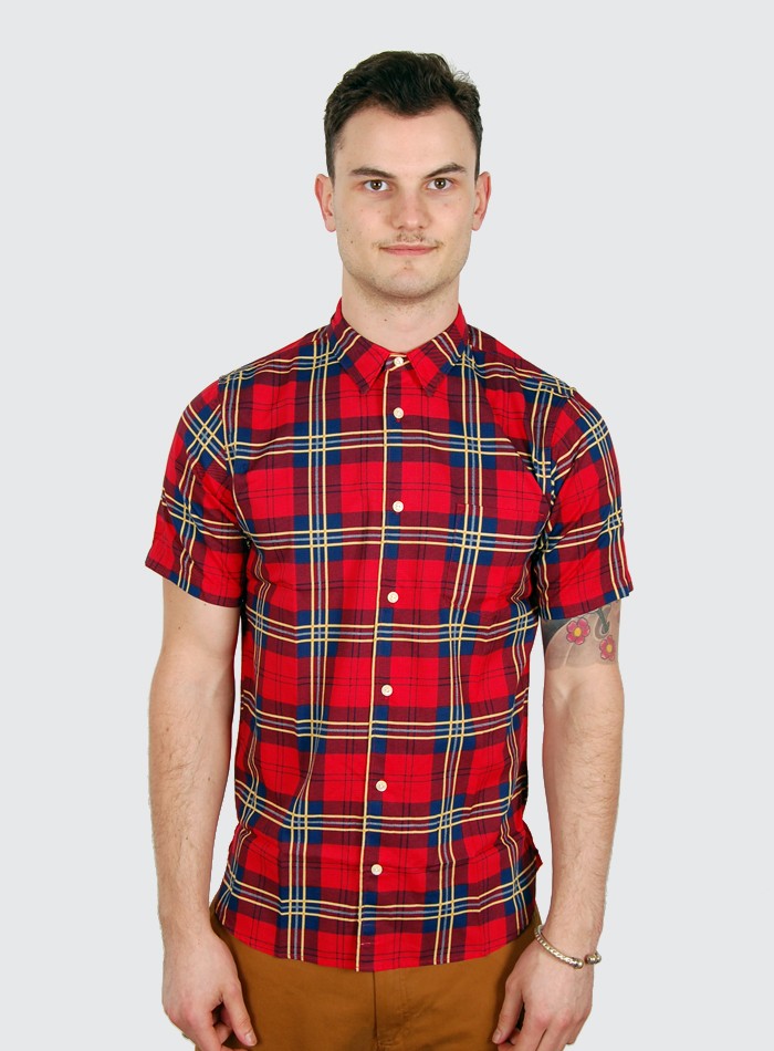 Lee 101 Weekend Shirt in Red for Men | Lyst