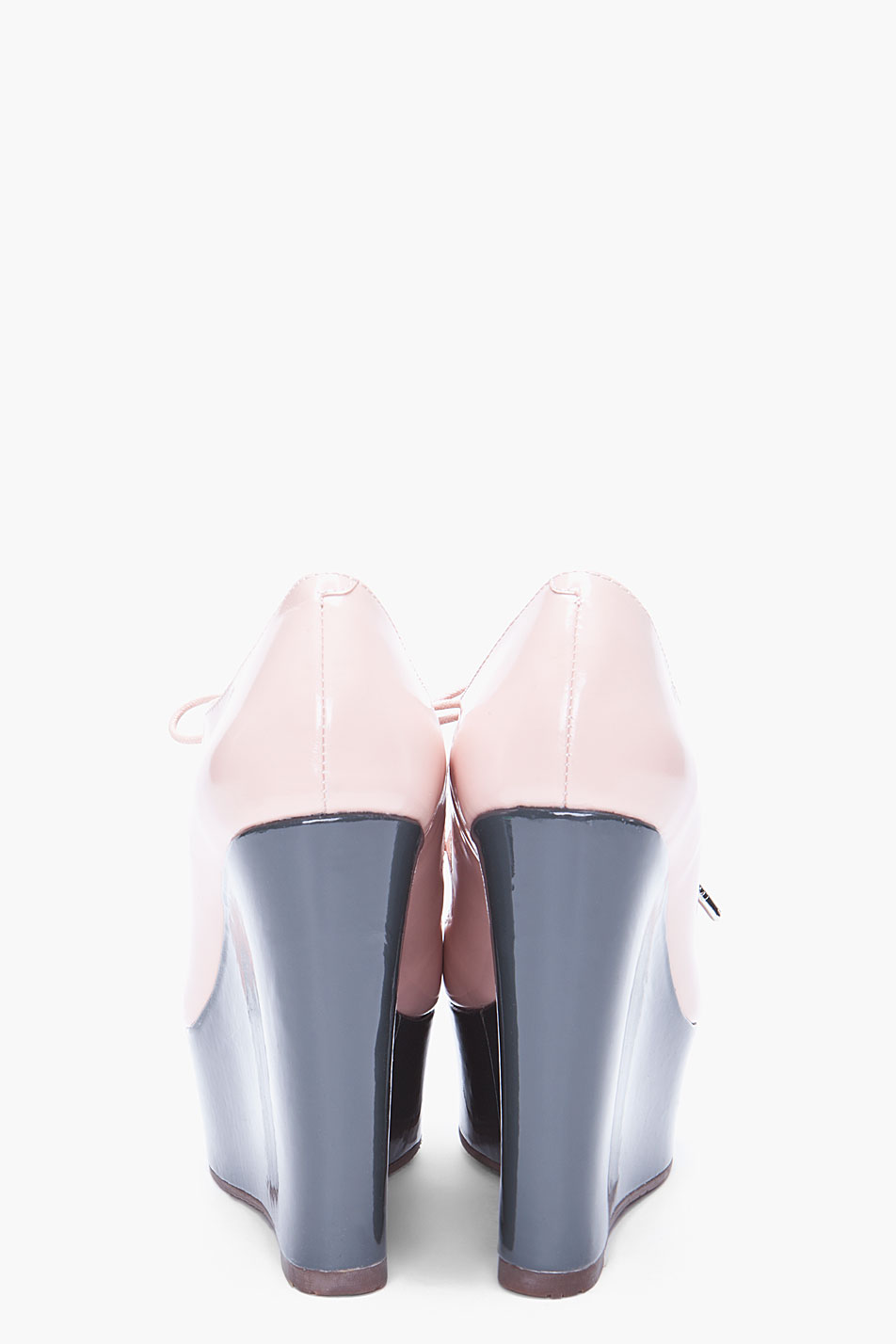 pale pink wedges