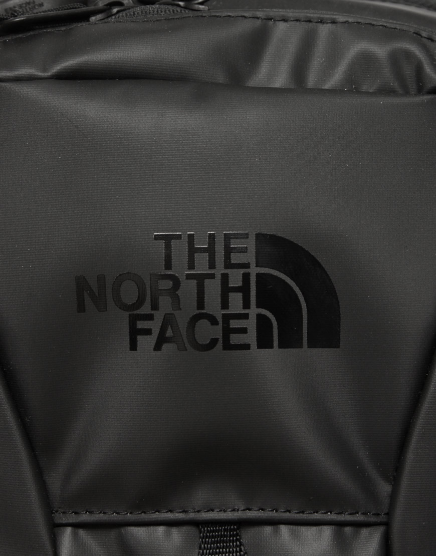 north face leather backpack