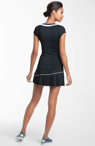 Nike Baseline Flirty Tennis Skirt in Black | Lyst