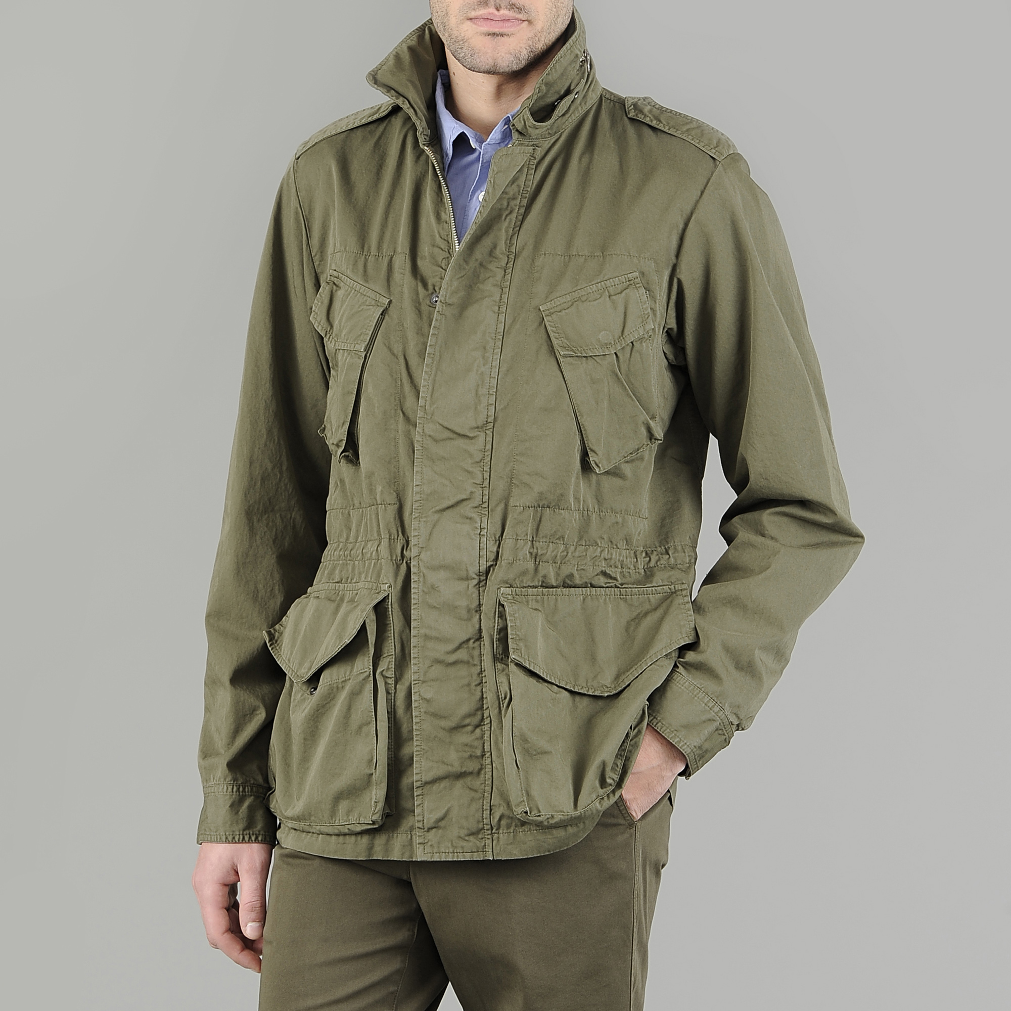 Aspesi Toronto Field Jacket in Green for Men - Lyst