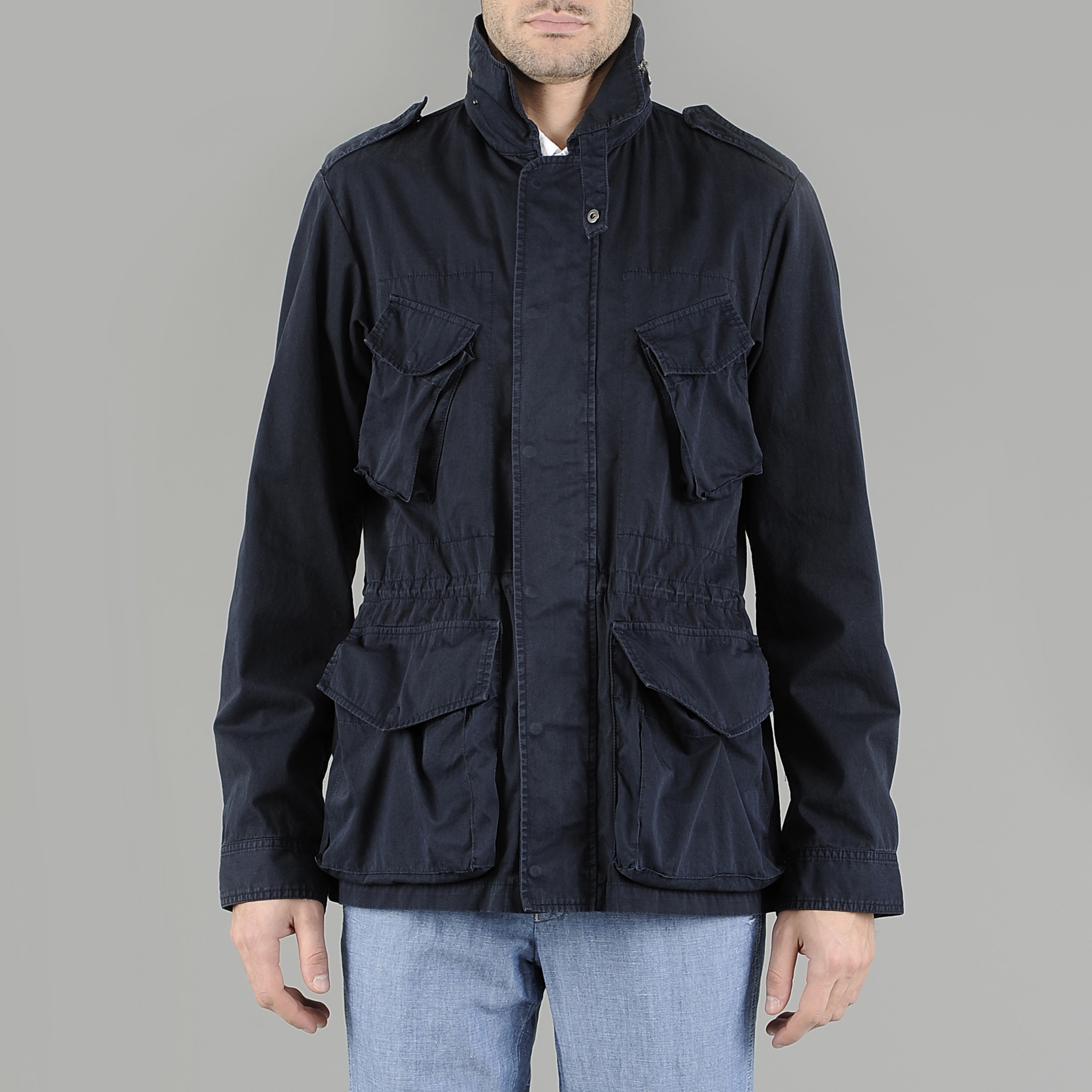 Aspesi Toronto Field Jacket in Blue for Men Lyst