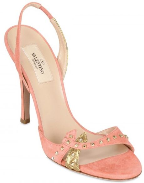 valentino suede sandals