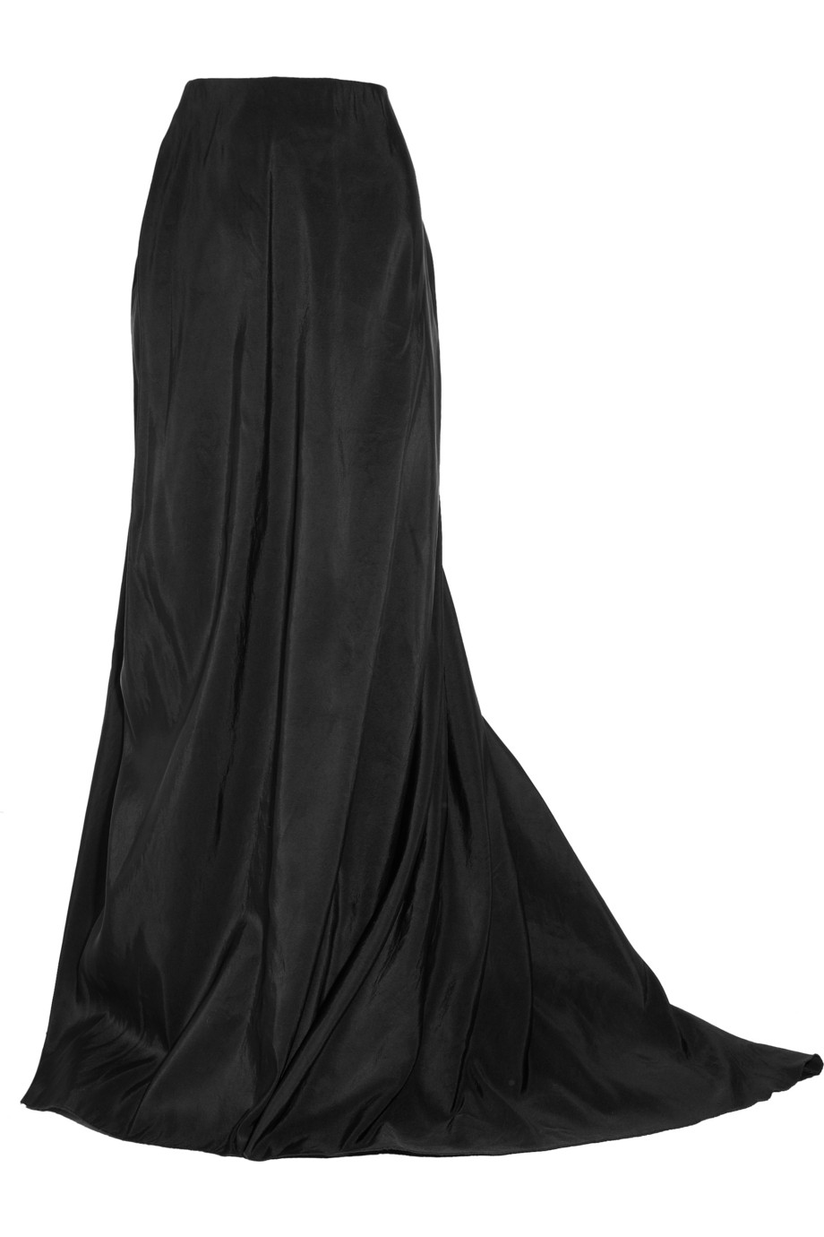 Lyst - Lanvin Silk-faille Ballroom Skirt in Black