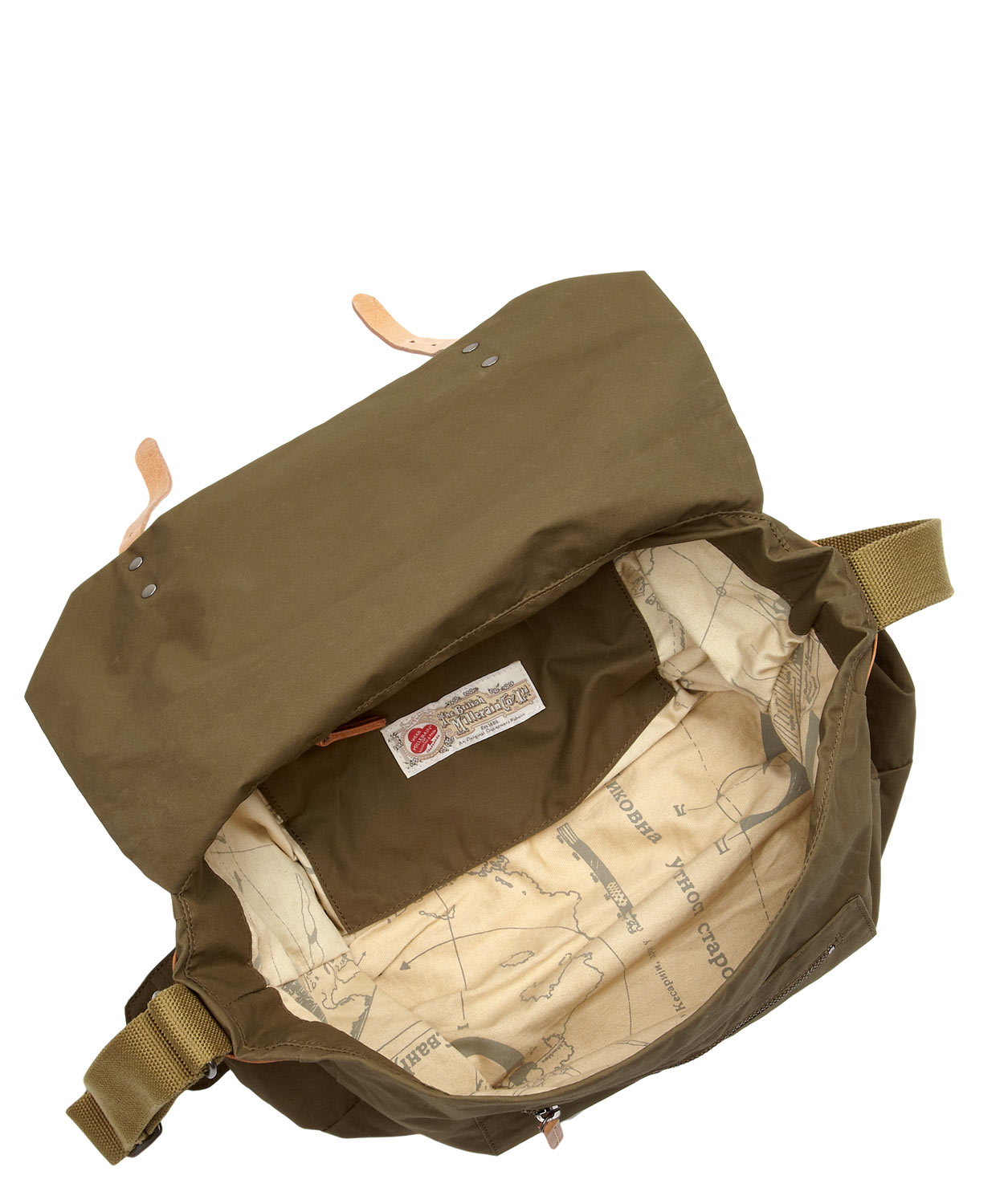 Waxed Cotton Messenger Bags IUCN Water