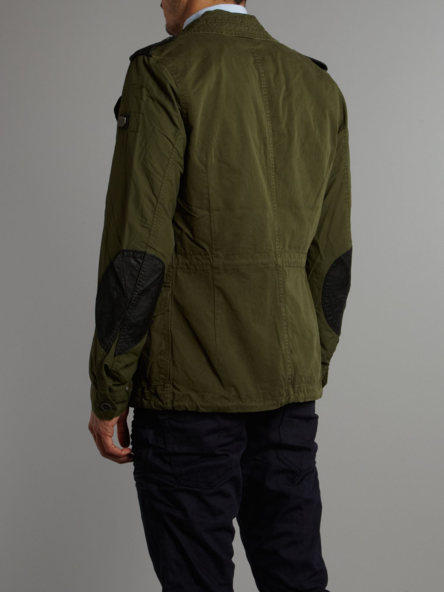 Diesel Military Jacket in Natural for Men Lyst