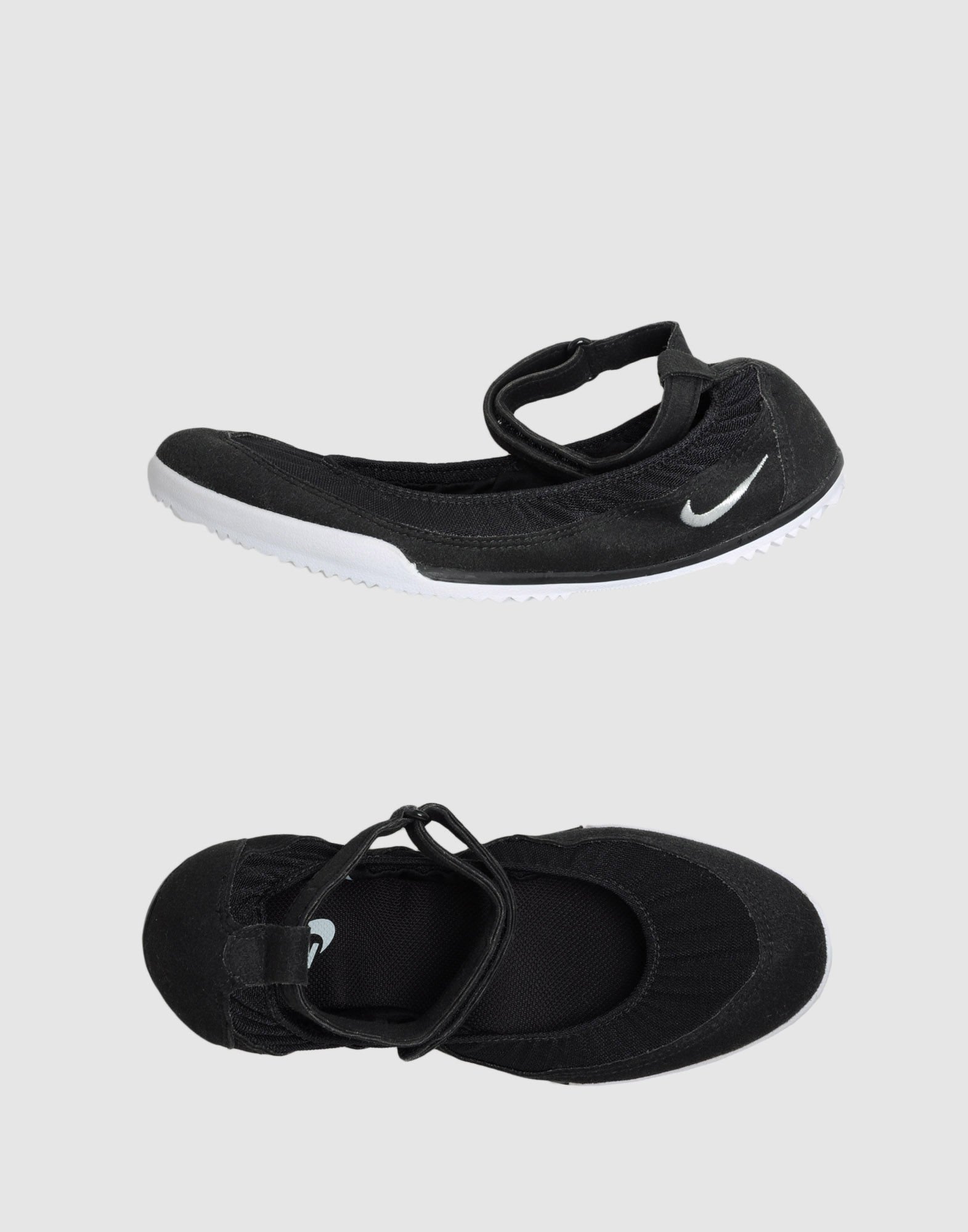 Nike Ballet Flats in Black | Lyst