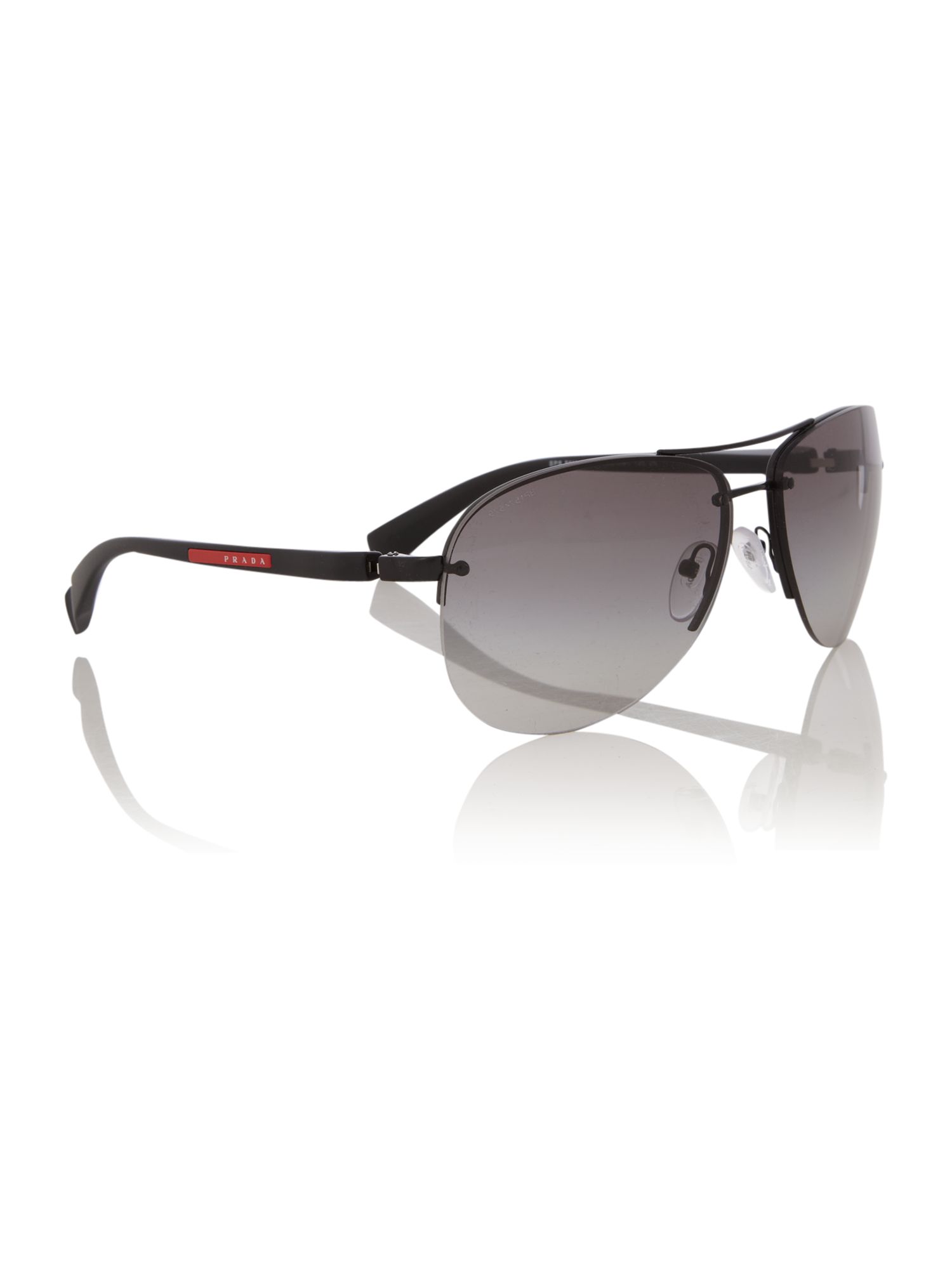 Prada Linea Rossa Mens Ps 56ms 62 Sunglasses in Gray for Men (red) | Lyst