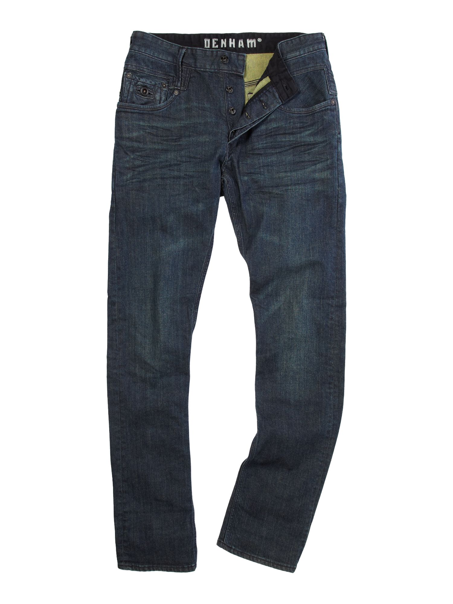 Denham Skin Tapered Fit Jeans in Blue for Men (denim) | Lyst