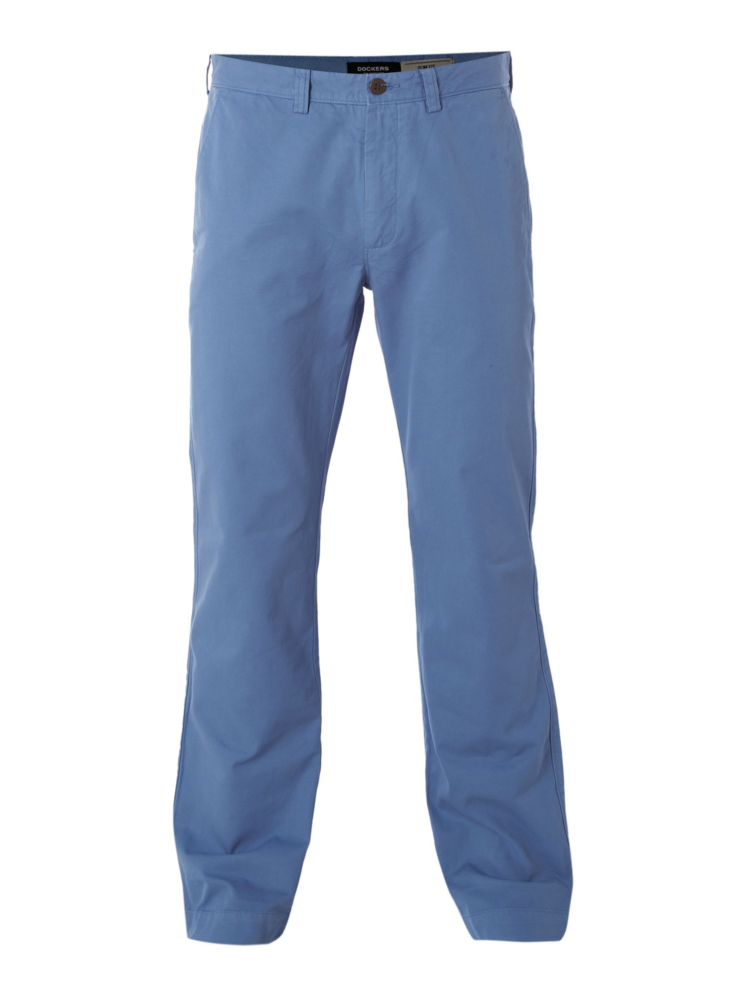 Chinos: Our favourites Bright blue classic fit single pleat washed chinos Pinch to zoom