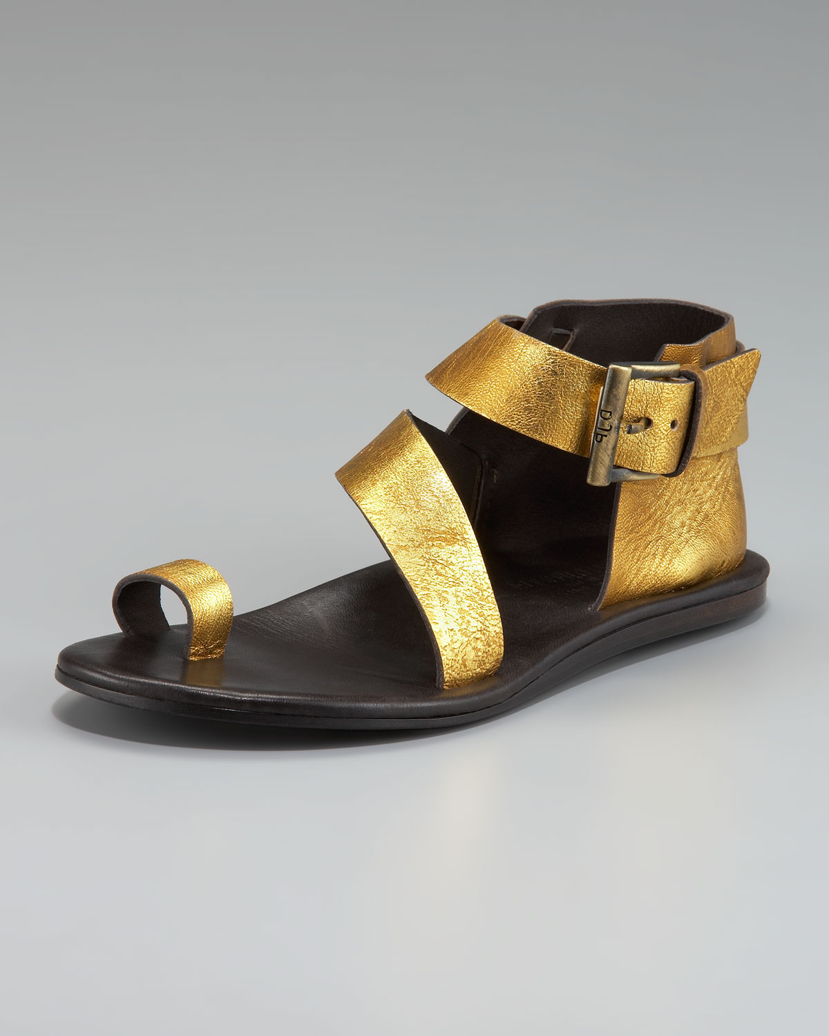 donald pliner gold sandals
