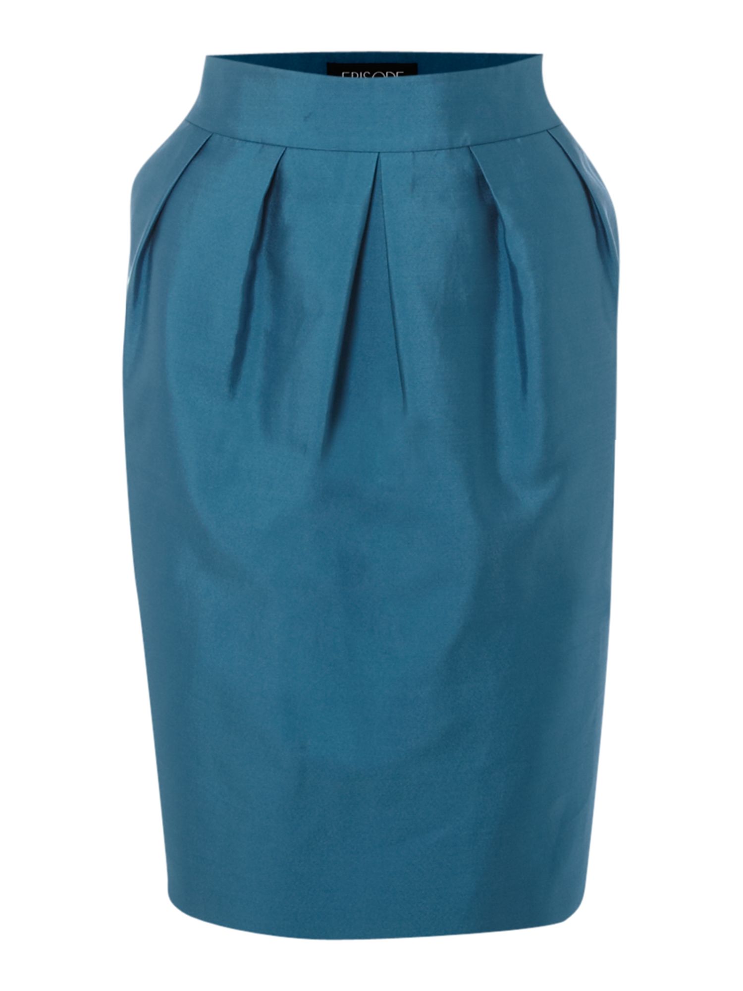 Episode Structured Tulip Skirt in Blue | Lyst