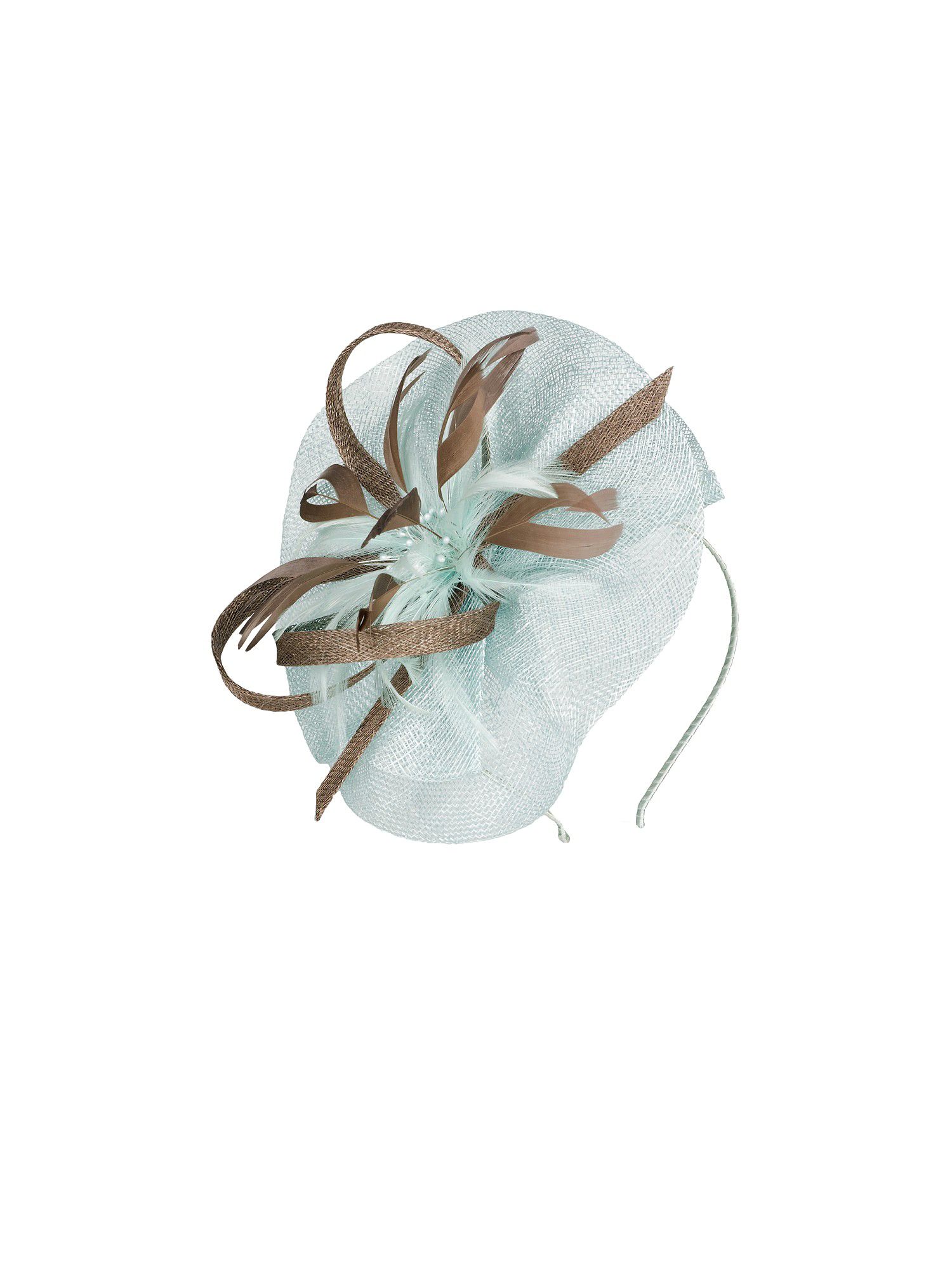 Jacques vert Julep Wave Sinamay Fascinator in Gray Lyst