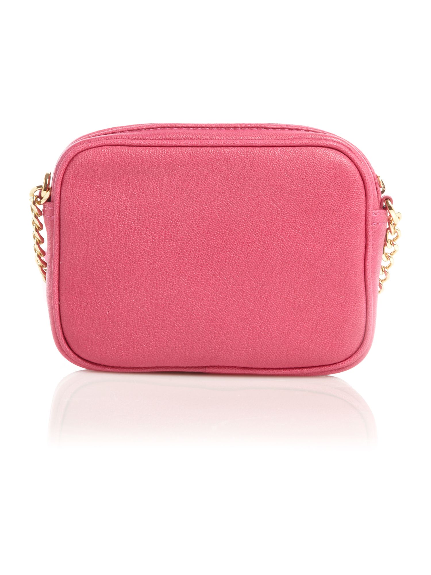 MICHAEL Michael Kors Jet Set Square Mini Crossbody Bag in Pink - Lyst