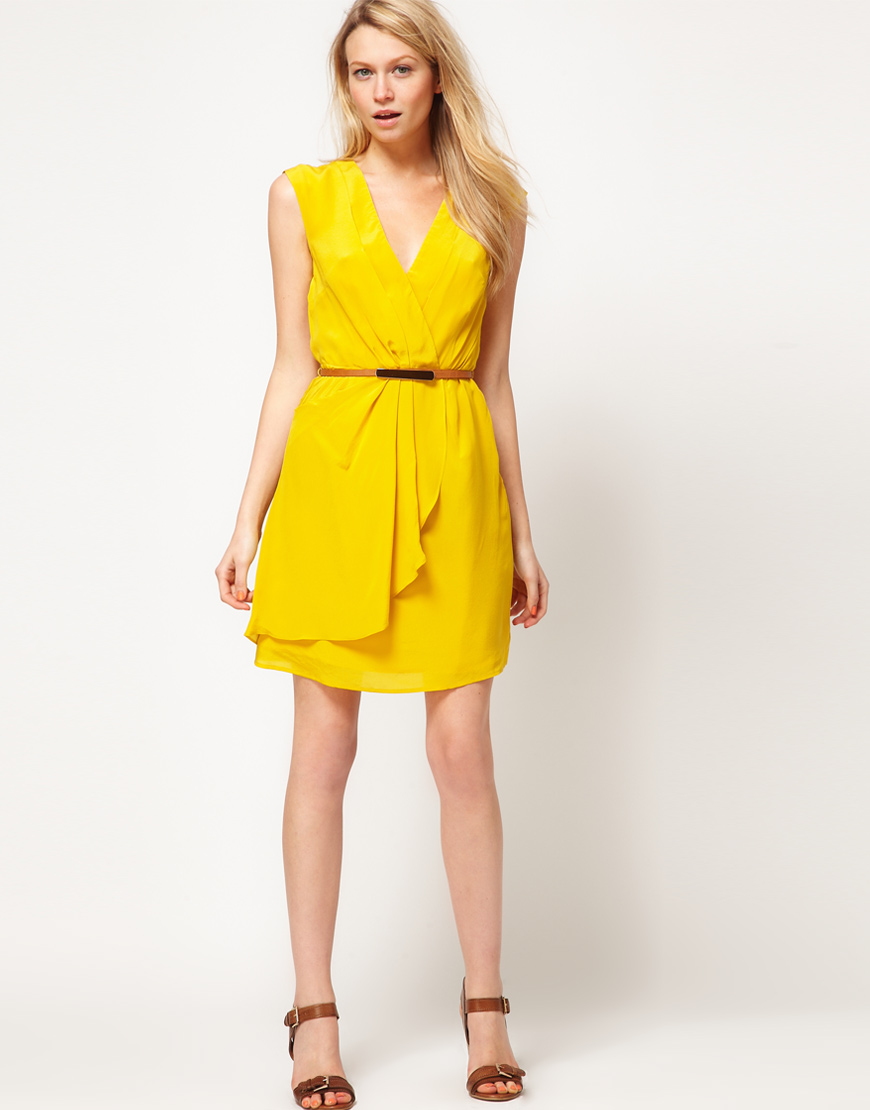 oasis silk dress