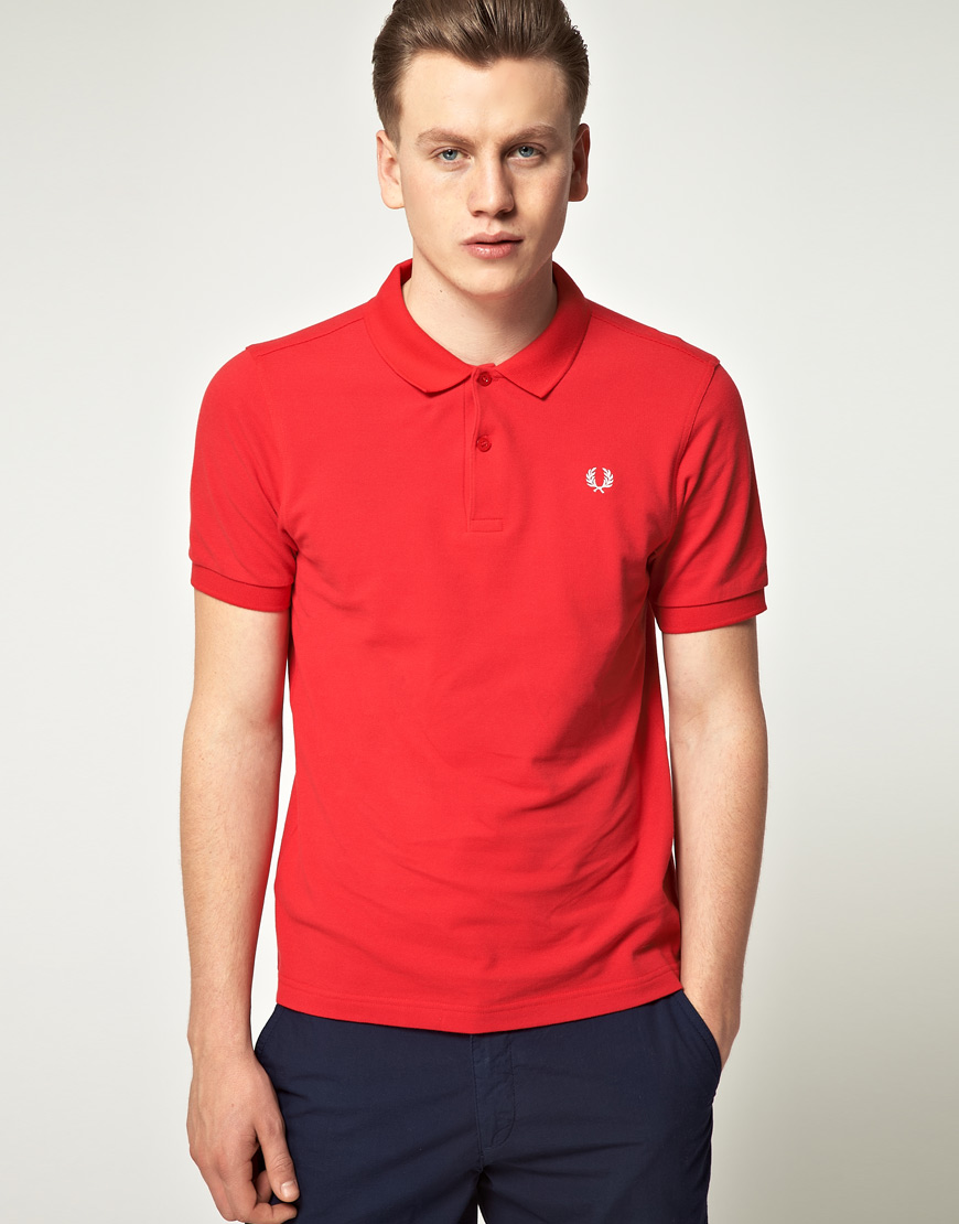 plain slim fit polo shirts
