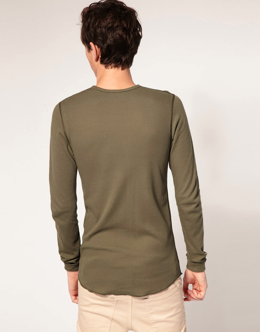 American Apparel Henley 