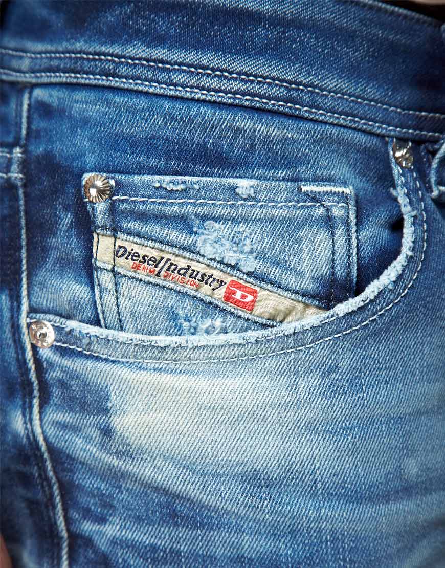 DIESEL Denim Diesel Rombee Xt Carrot Fit Jeans in Blue for Men - Lyst
