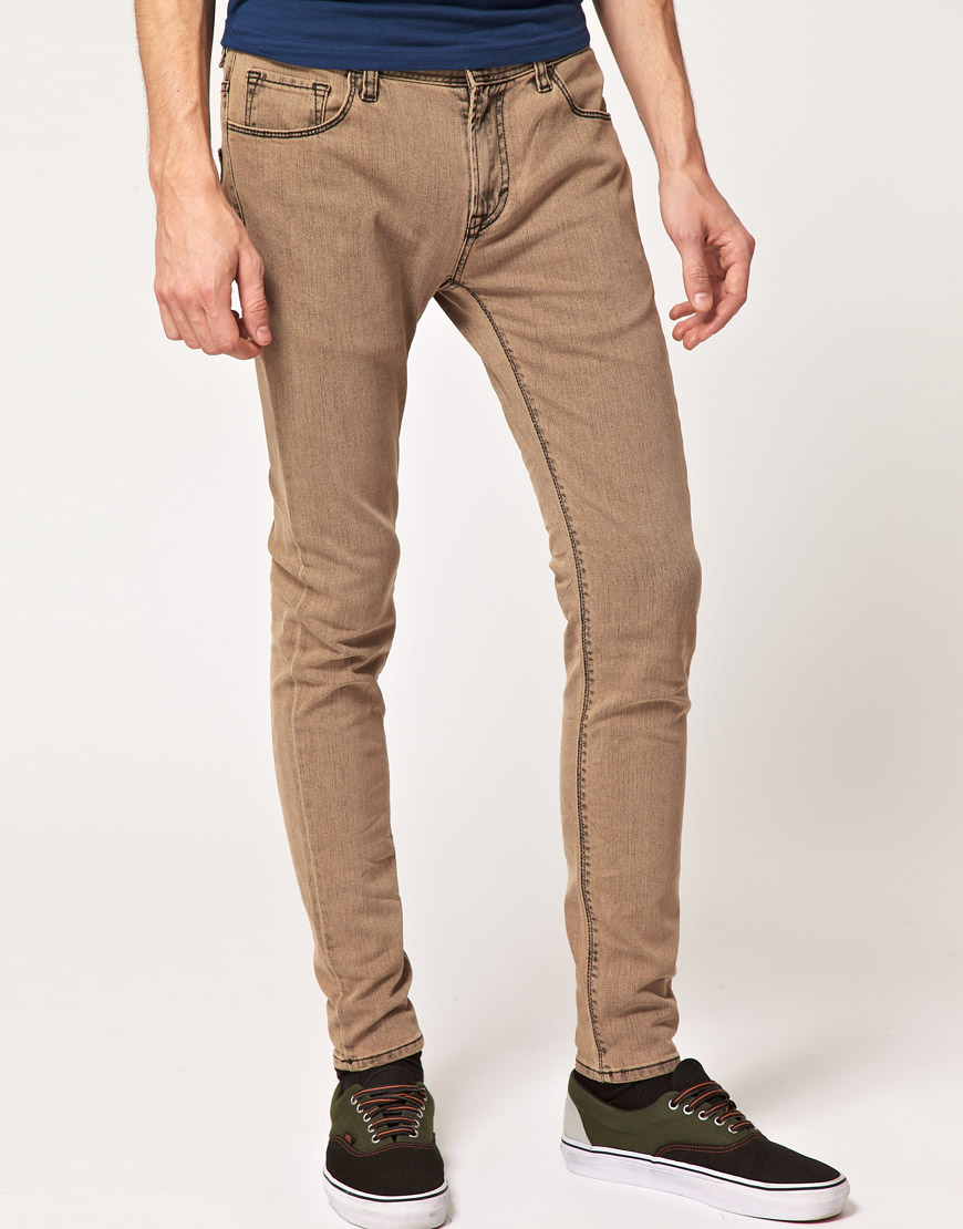 Brown skinny jeans men Find brown skinny jeans for men at ShopStyle. Shop the latest collection of brown skinny jeans for men from the most popular stores - all in one.