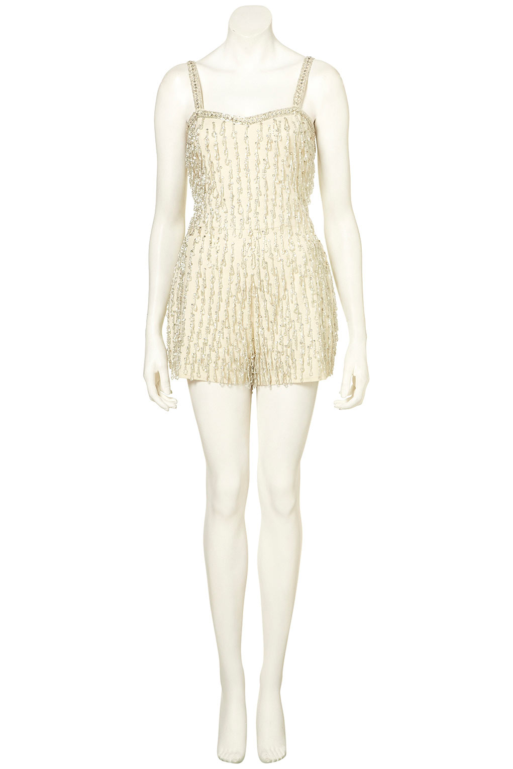 beaded playsuit