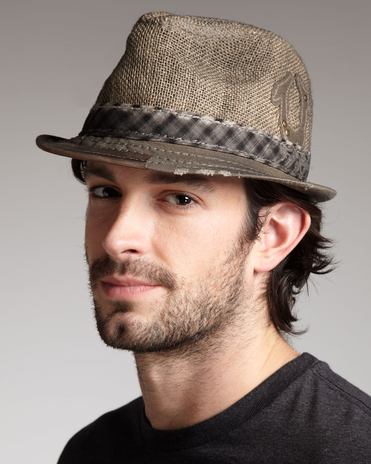 True Religion Jute Trilby Hat in Natural (Brown) for Men Lyst