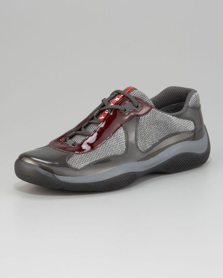 Prada America S Cup Sneaker In Gray For Men Grey Lyst | HD Walls ...