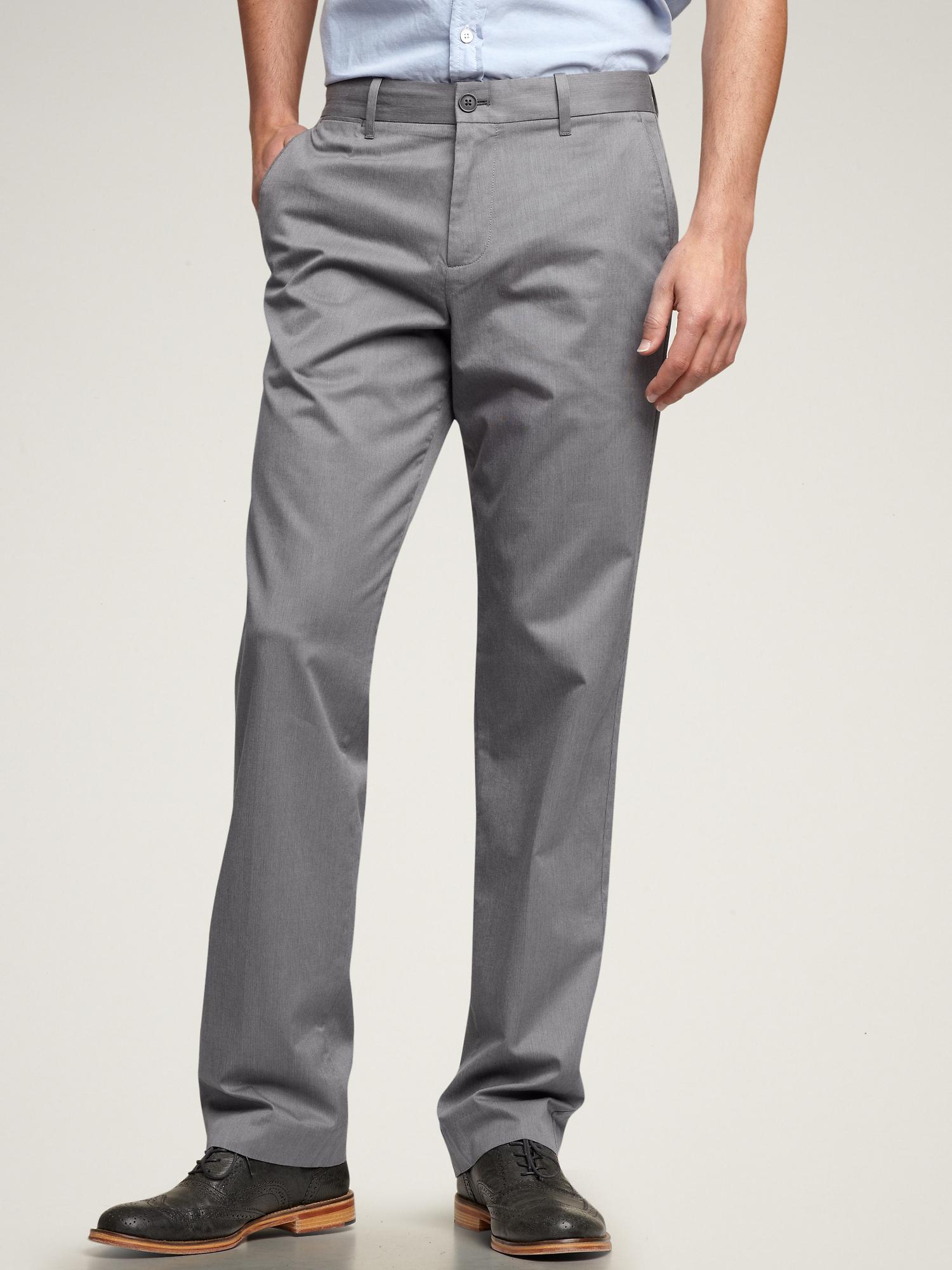 Gap The Textured Tailored Pant in Gray for Men | Lyst