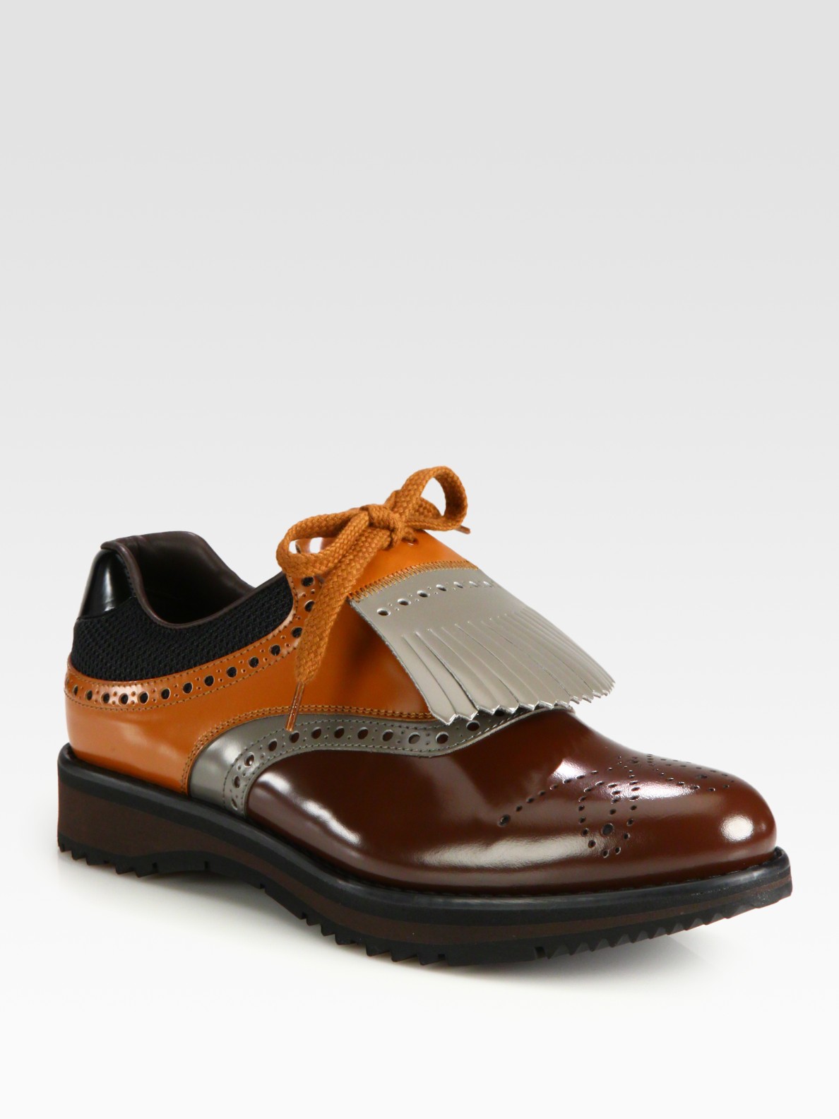wingtip golf shoes