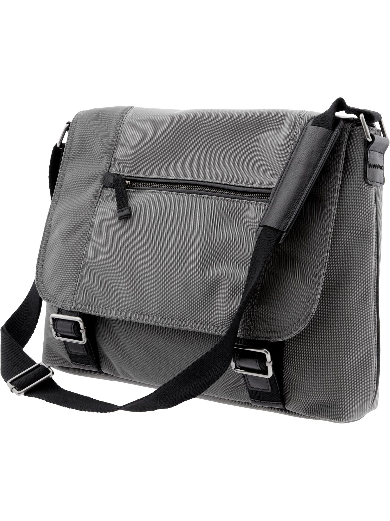 Banana Republic Messenger Bag in Grey (Gray) for Men - Lyst