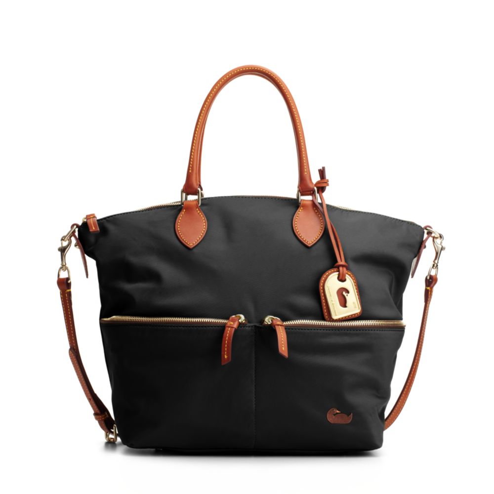 Dooney & Bourke Nylon Vanessa Bag in Black/Black (Black) Lyst