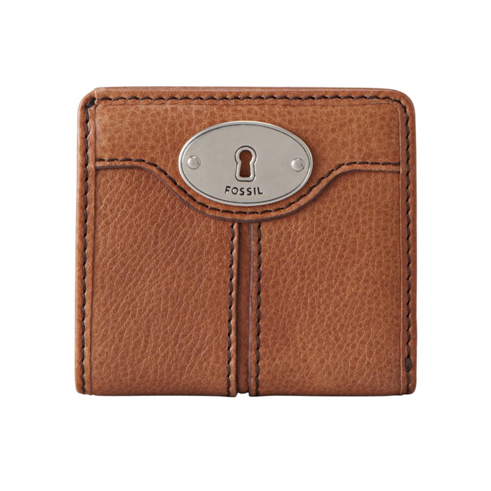 Fossil Maddox Bifold Wallet in Chestnut (Brown) Lyst