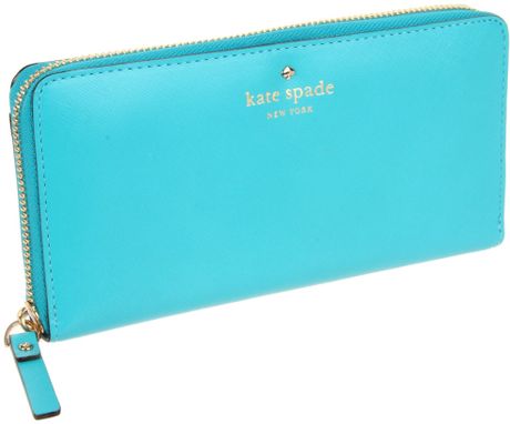 Kate Spade Kate Spade New York Mikas Pond Lacey Wallet in Blue ...