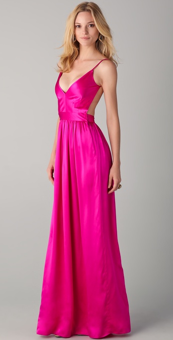 babs bibb maxi dress
