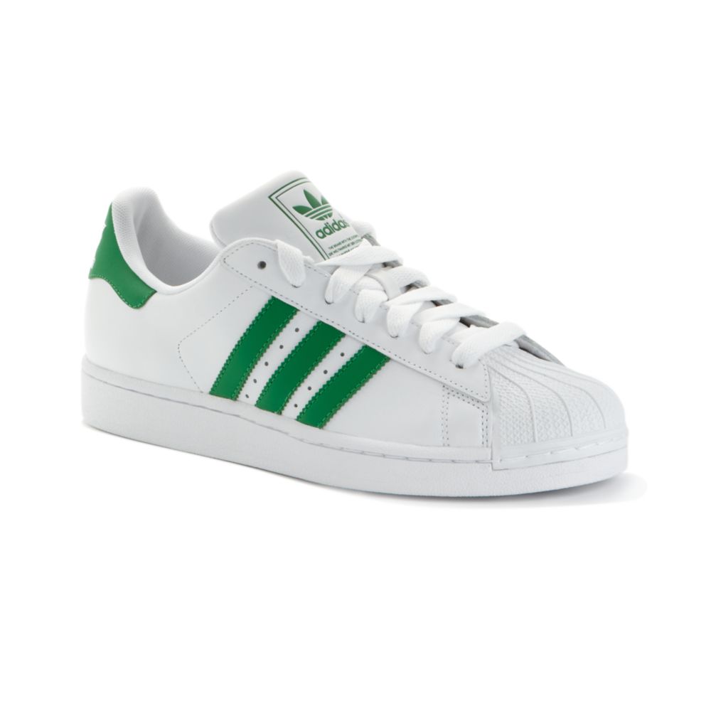 white sneakers with stripes