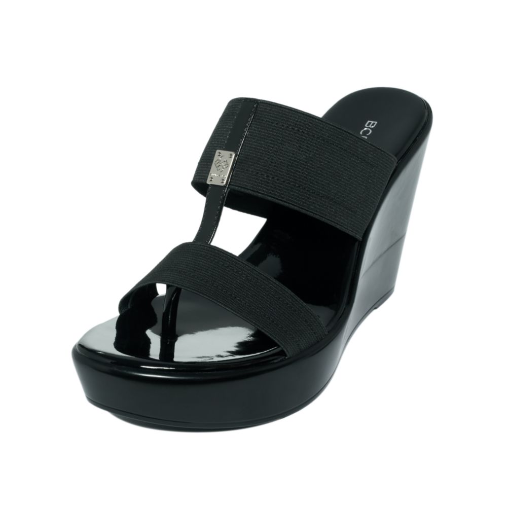 bcbgeneration black wedges