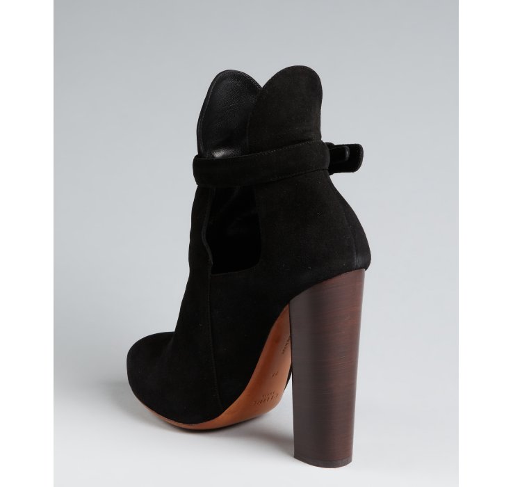 flat platform booties