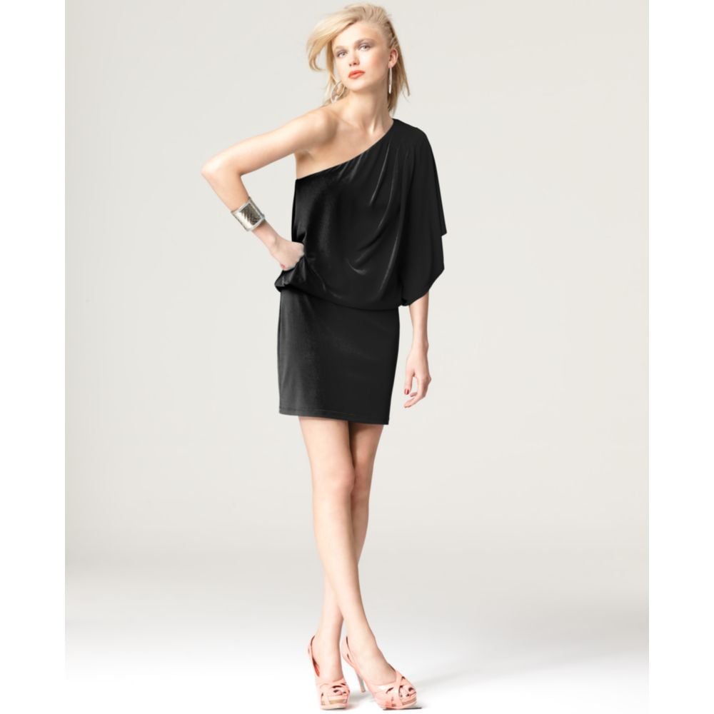 jessica simpson one shoulder dress