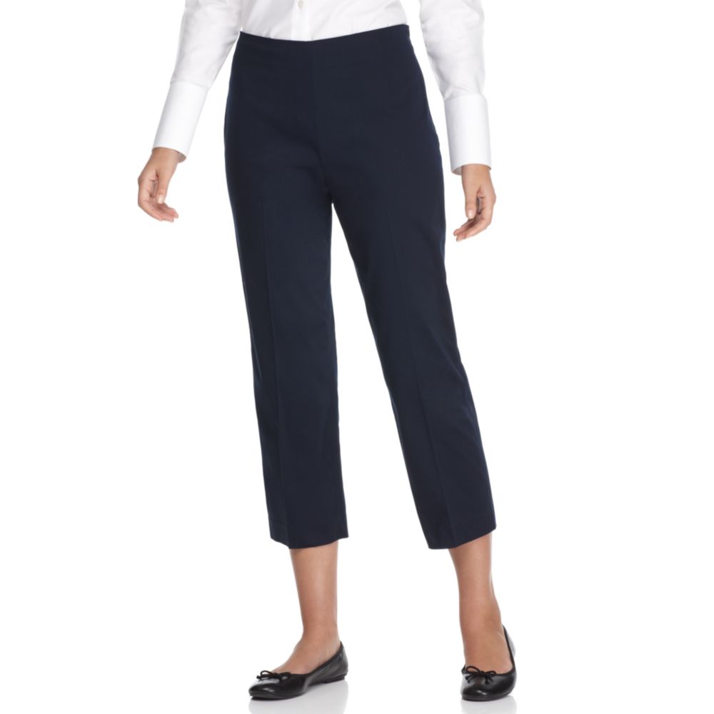Jones New York Side Zip Capri Pants in 