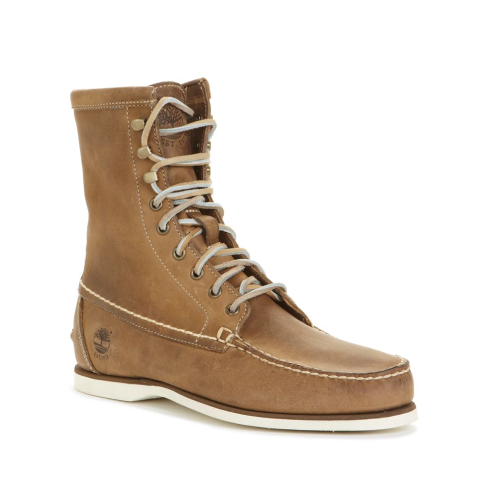 timberland heritage rubber toe boots
