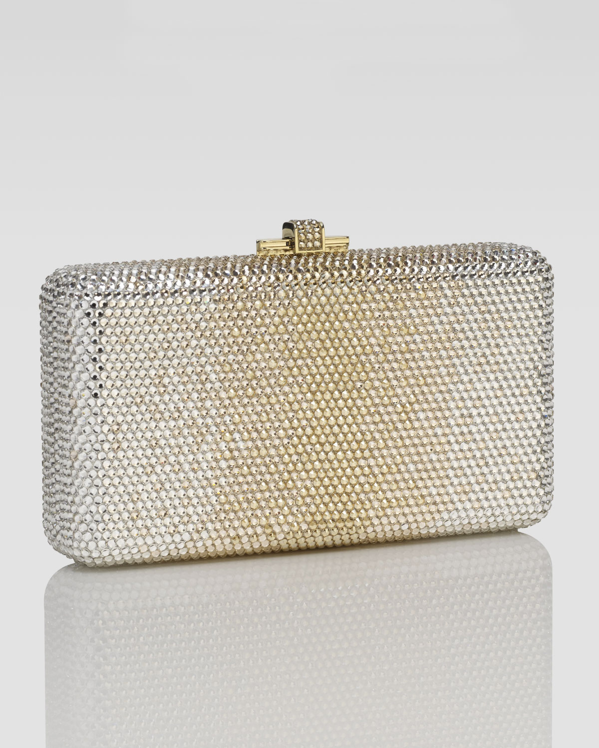 Lyst Judith Leiber Airstream Clutch Large In Red Gallery