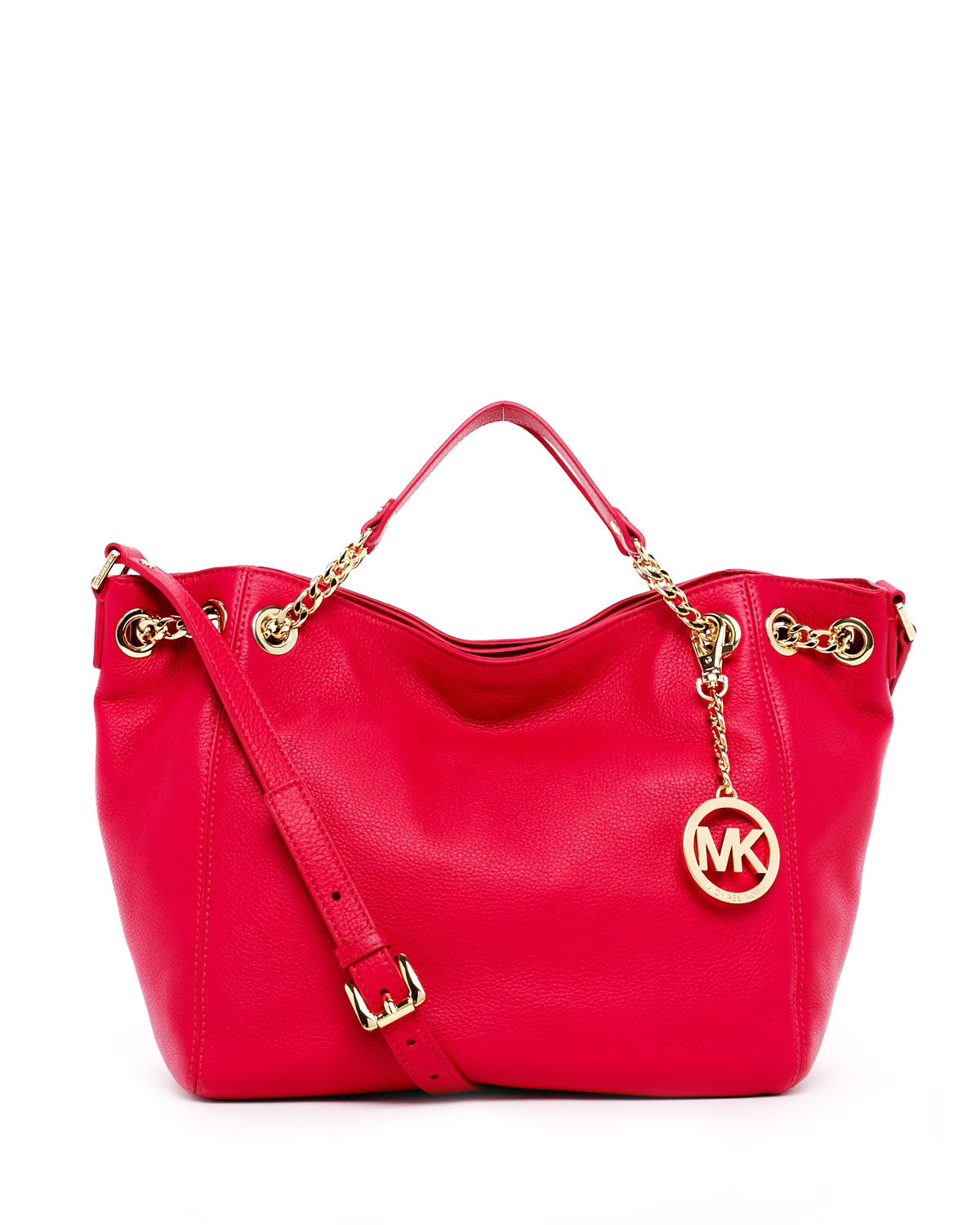 Michael Kors Jet Set Chain Shoulder Tote in Pink - Lyst