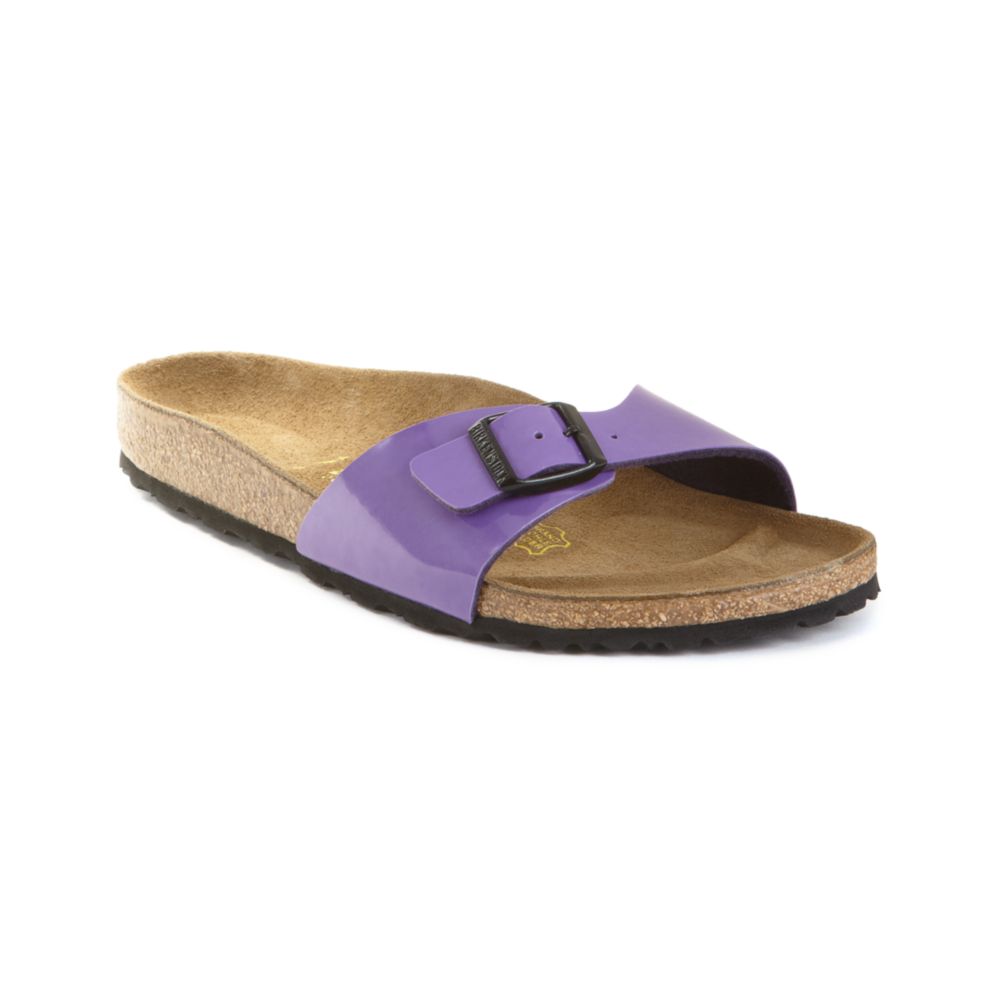 Birkenstock Madrid Sandals in Purple Patent (Purple) | Lyst