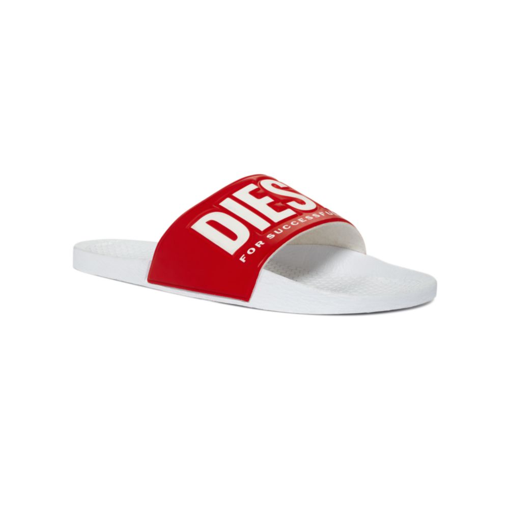 DIESEL Freestyle Slide Sandals in Red for Men - Lyst