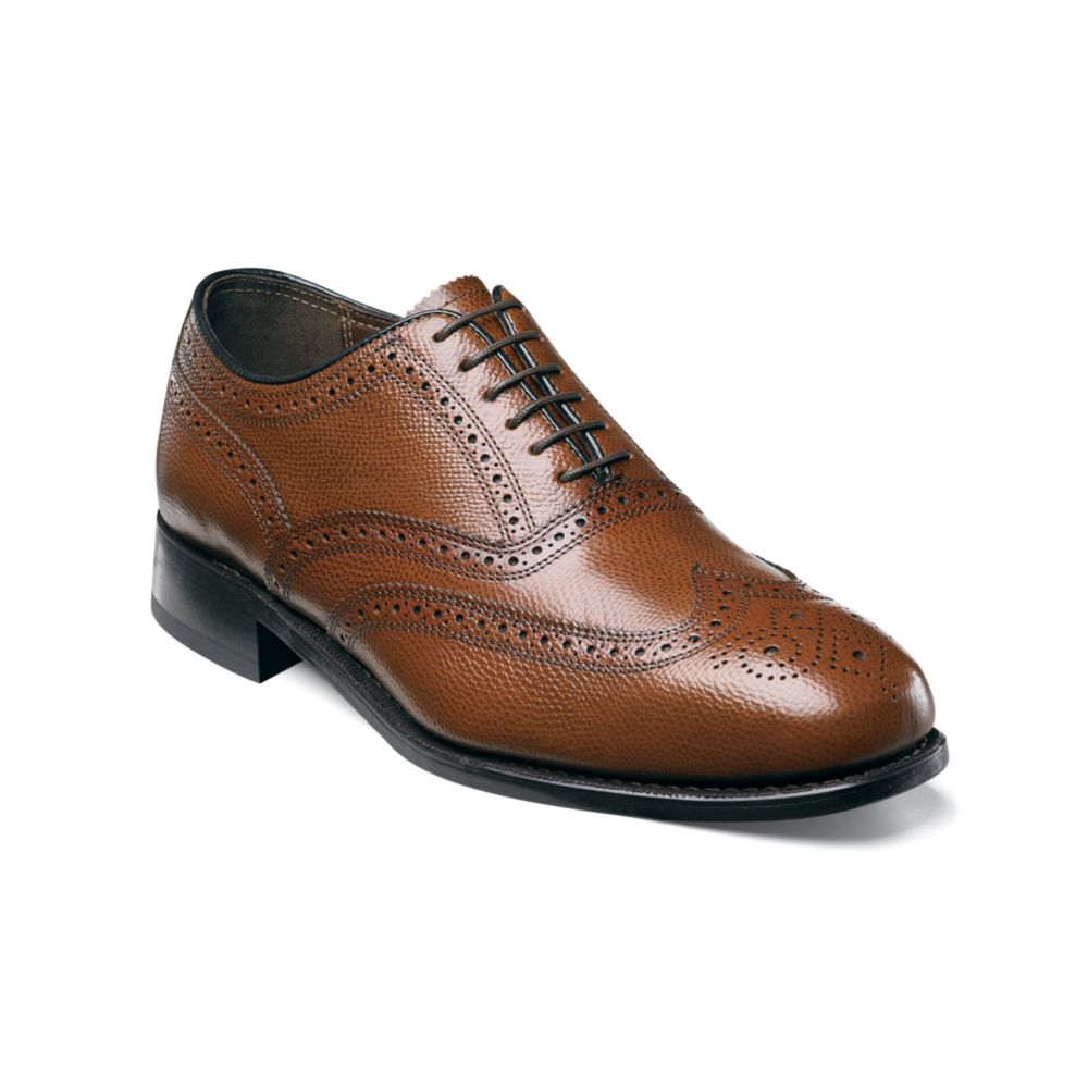 Florsheim Lexington Wing-Tip Oxford Shoes in Brown for Men (cognac ...